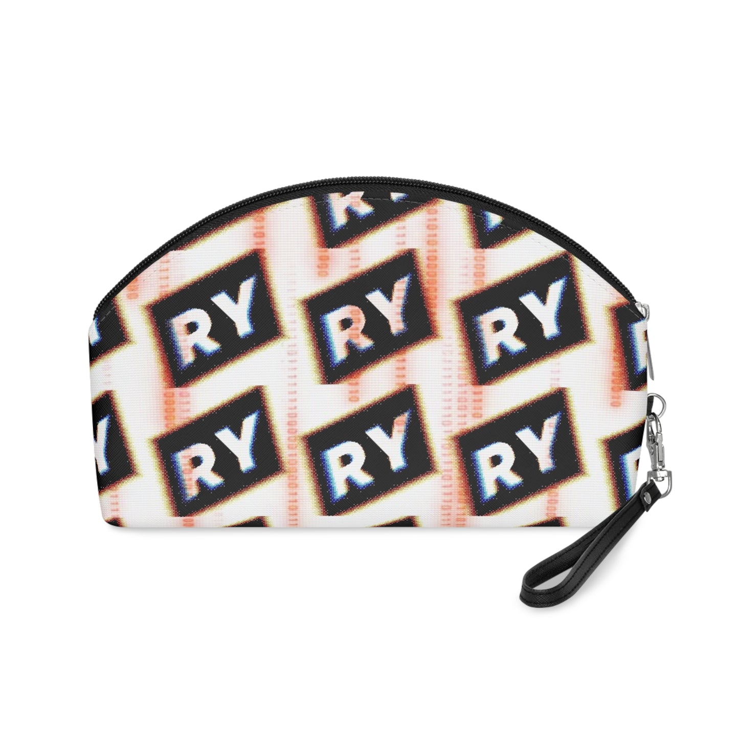 Stylish Makeup Bag with Eye-Catching RY Design - Perfect for Beauty Lovers