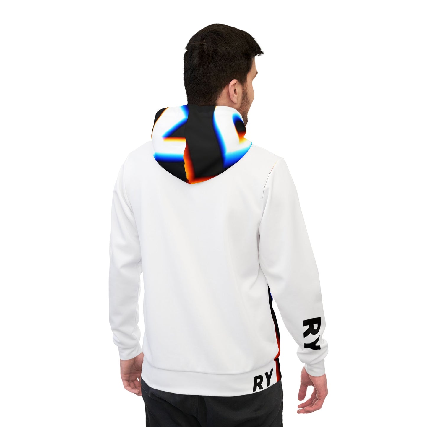 Vibrant Athletic Hoodie with Eye-Catching Design - Perfect for Fitness Enthusiasts