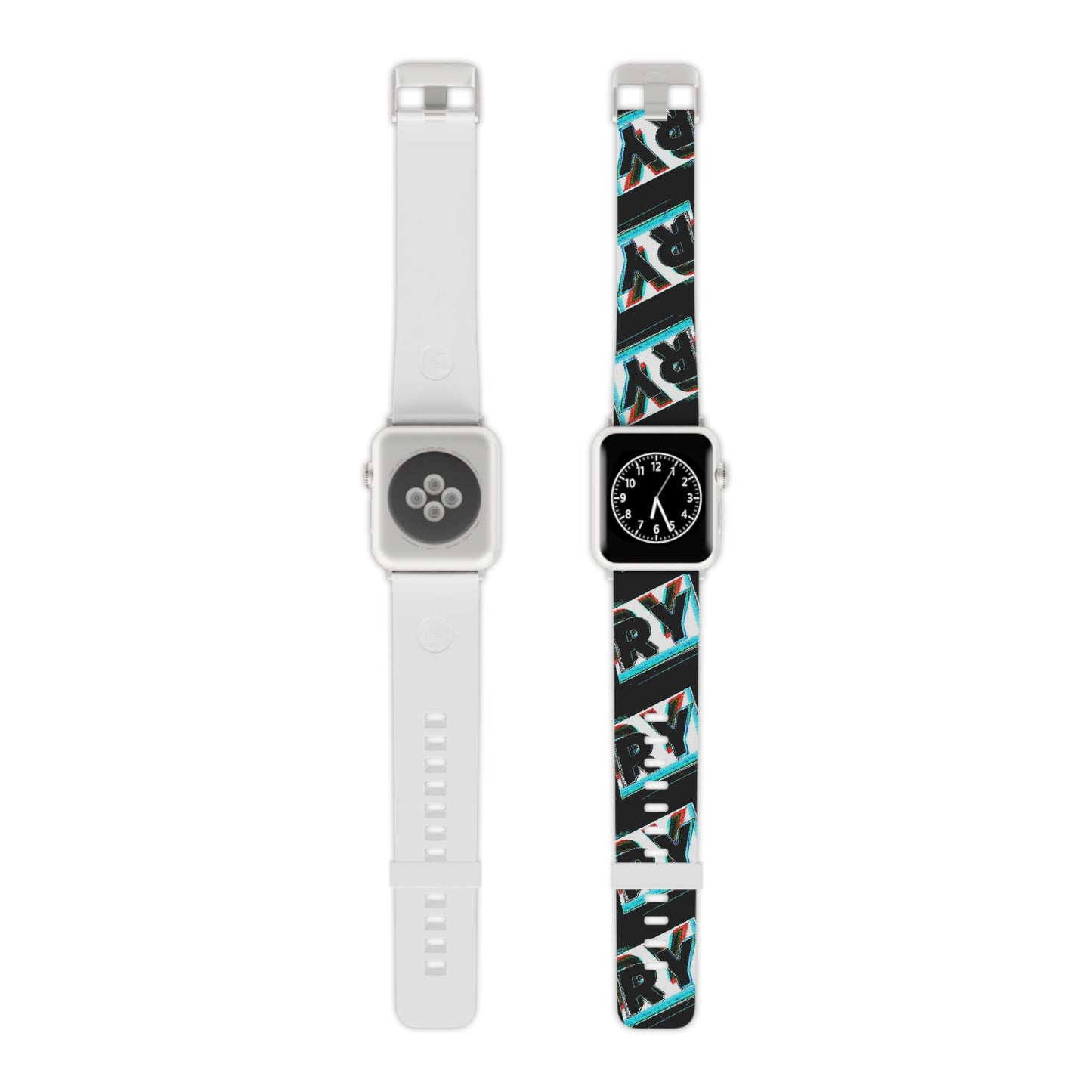 Colorful Graphic Apple Watch Band - Stylish & Unique Design