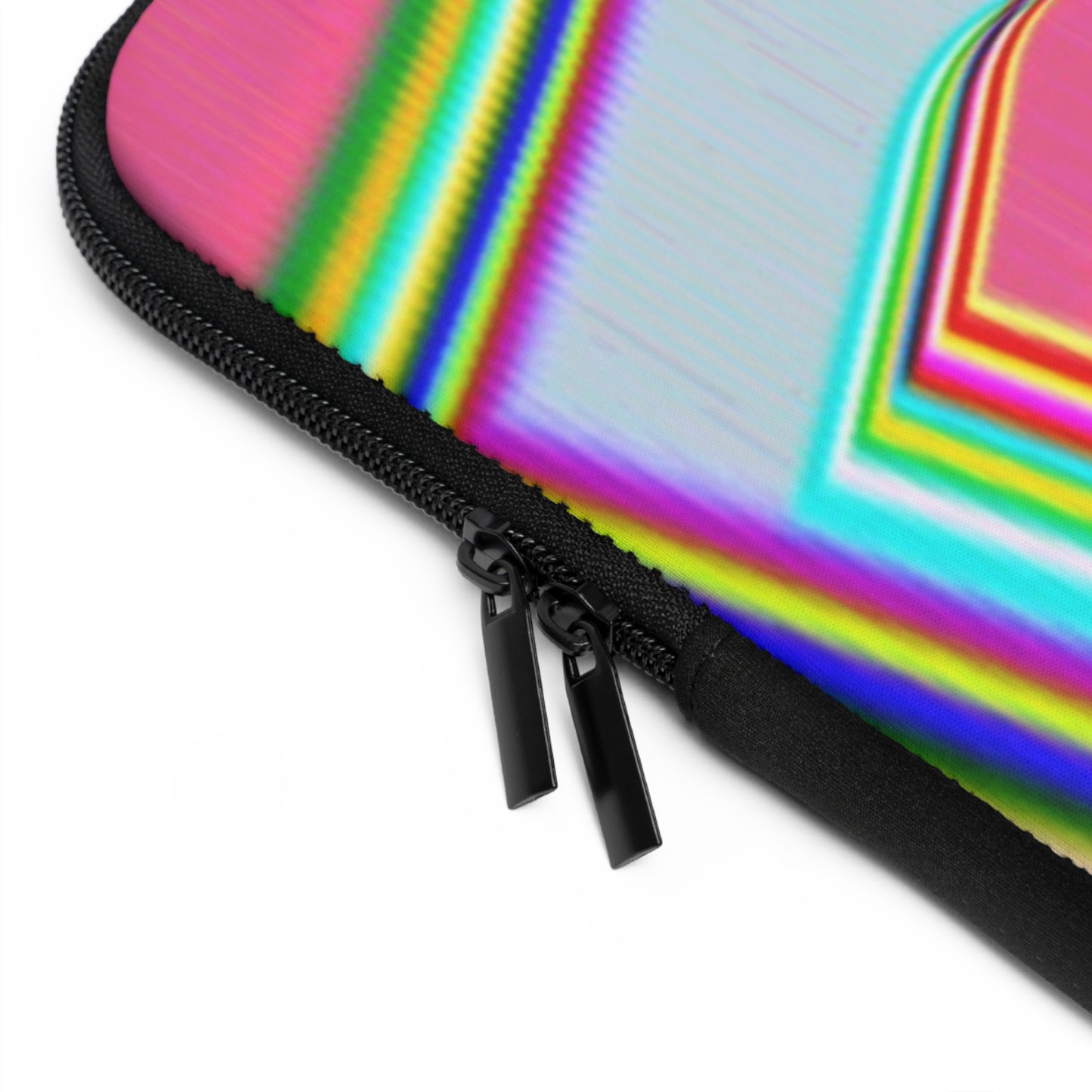 Colorful Retro Laptop Sleeve with 'R' Design