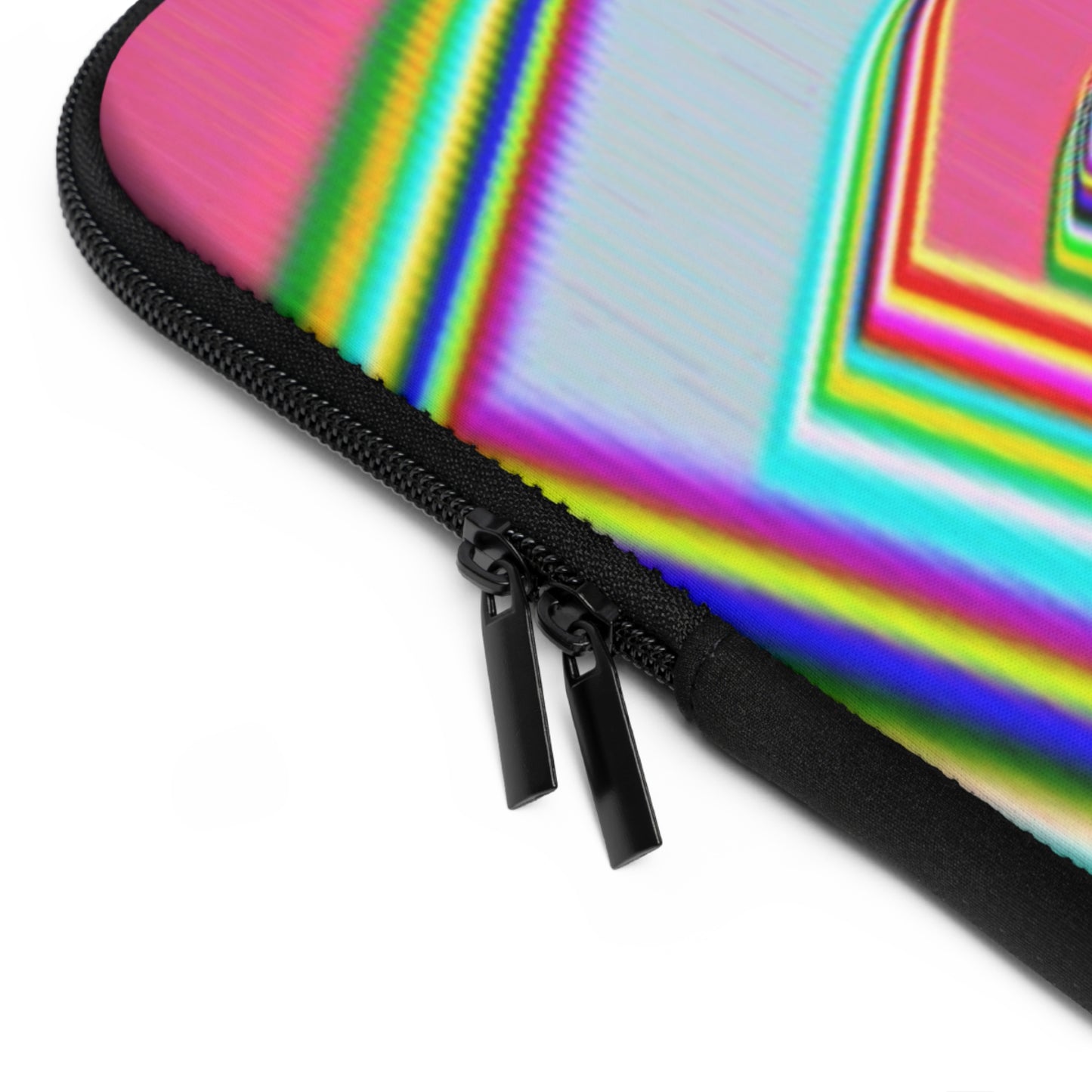 Colorful Retro Laptop Sleeve with 'R' Design