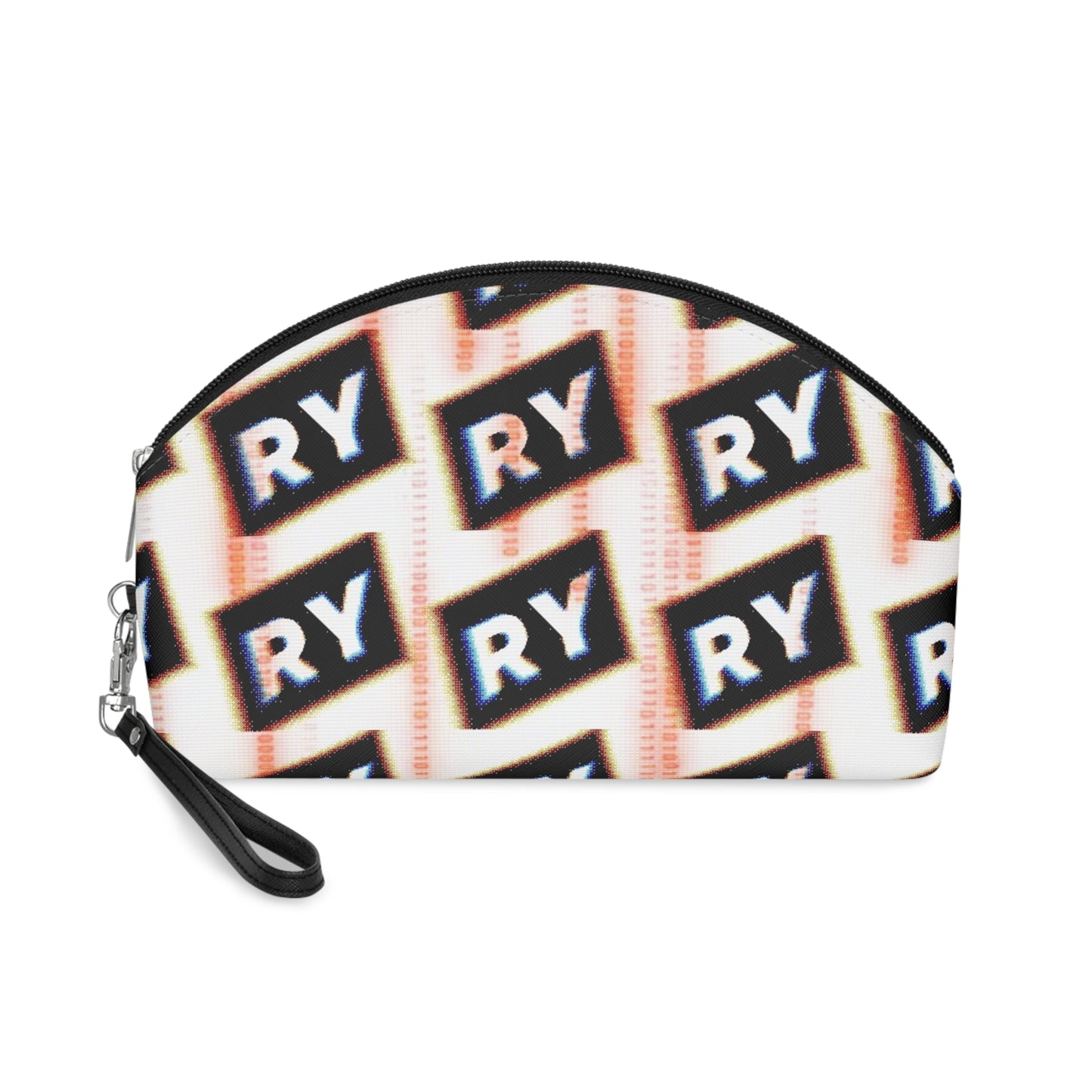 Stylish Makeup Bag with Eye-Catching RY Design - Perfect for Beauty Lovers