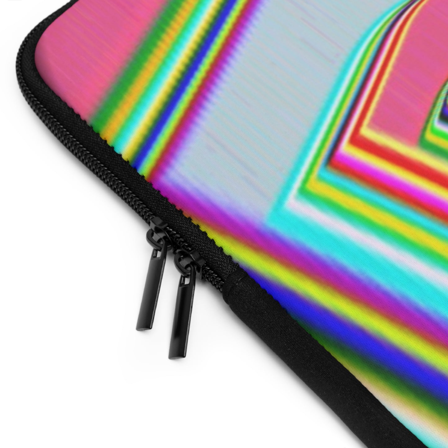 Colorful Retro Laptop Sleeve with 'R' Design