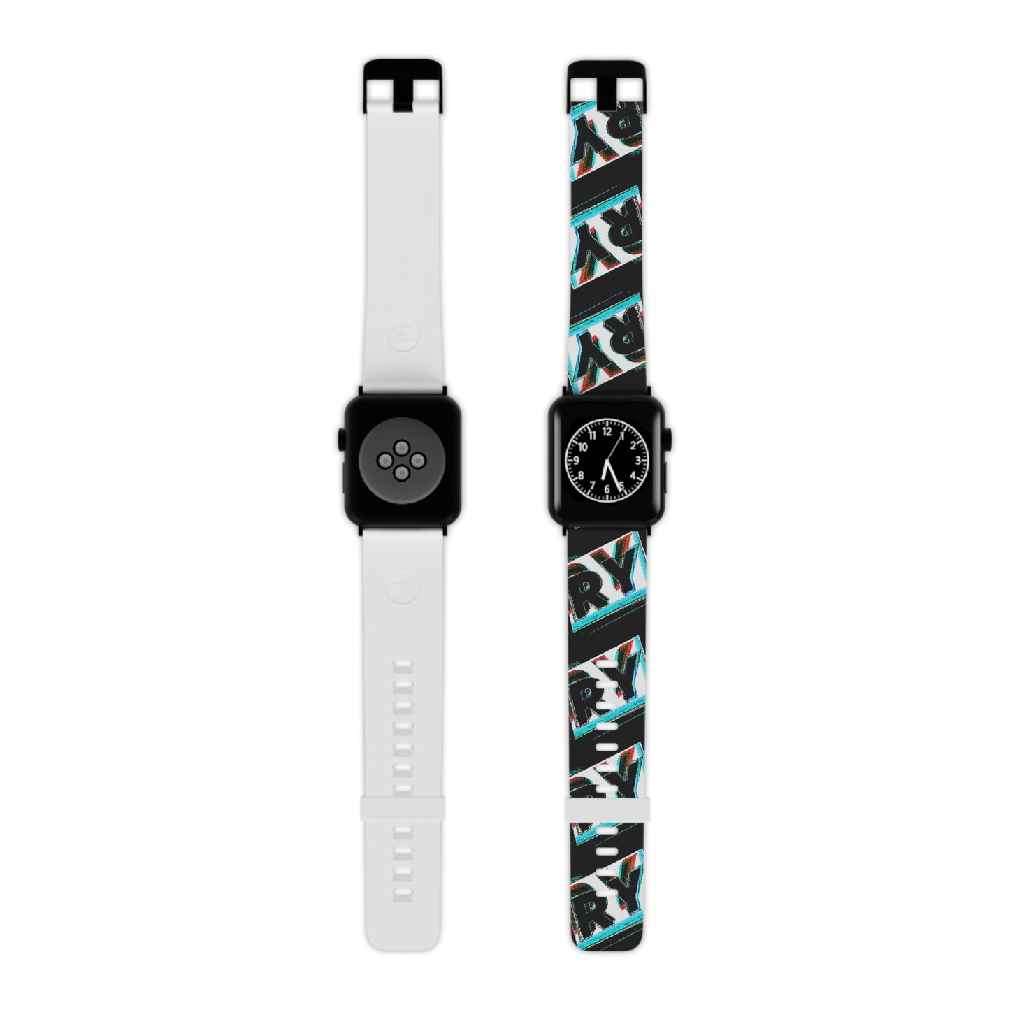 Colorful Graphic Apple Watch Band - Stylish & Unique Design