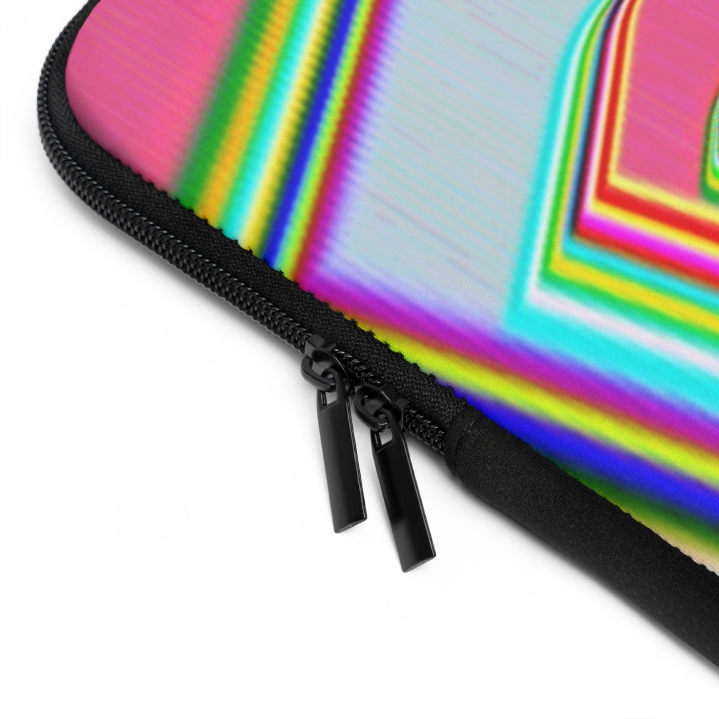 Colorful Retro Laptop Sleeve with 'R' Design