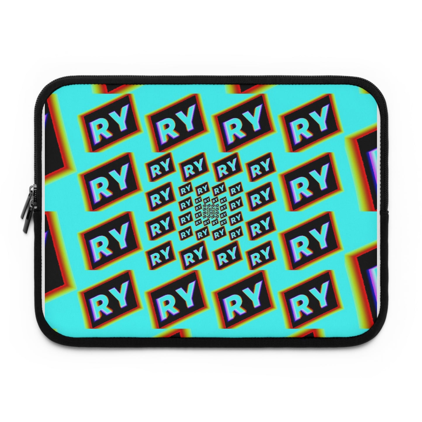 Colorful RY Pattern Laptop Sleeve - Stylish Protection for Your Device