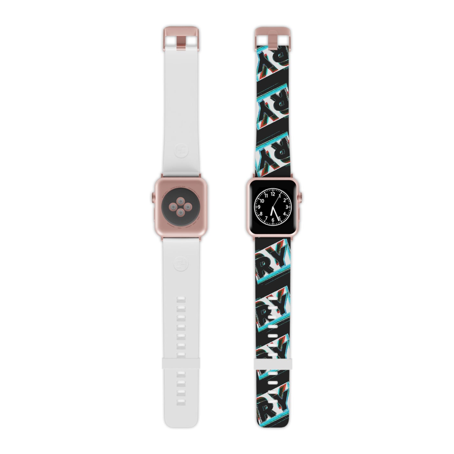 Colorful Graphic Apple Watch Band - Stylish & Unique Design