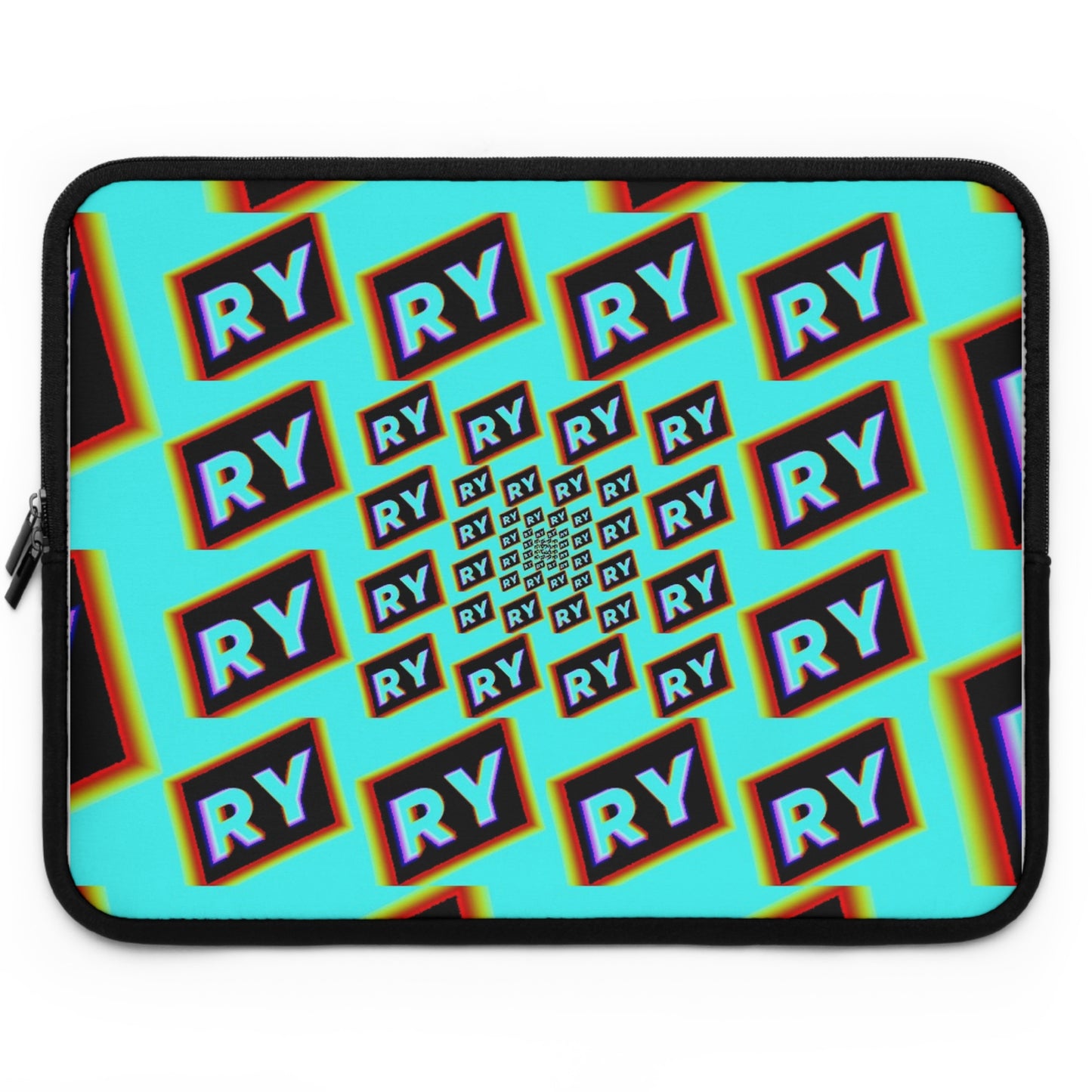 Colorful RY Pattern Laptop Sleeve - Stylish Protection for Your Device