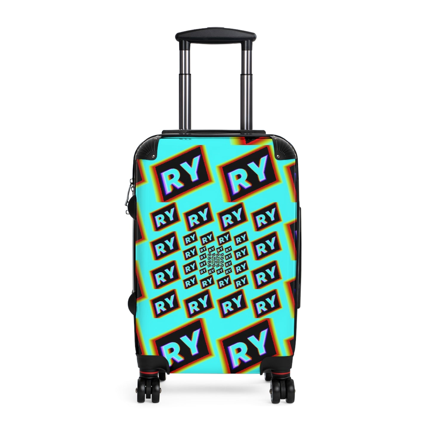 Colorful Patterned Suitcase - Travel in Style