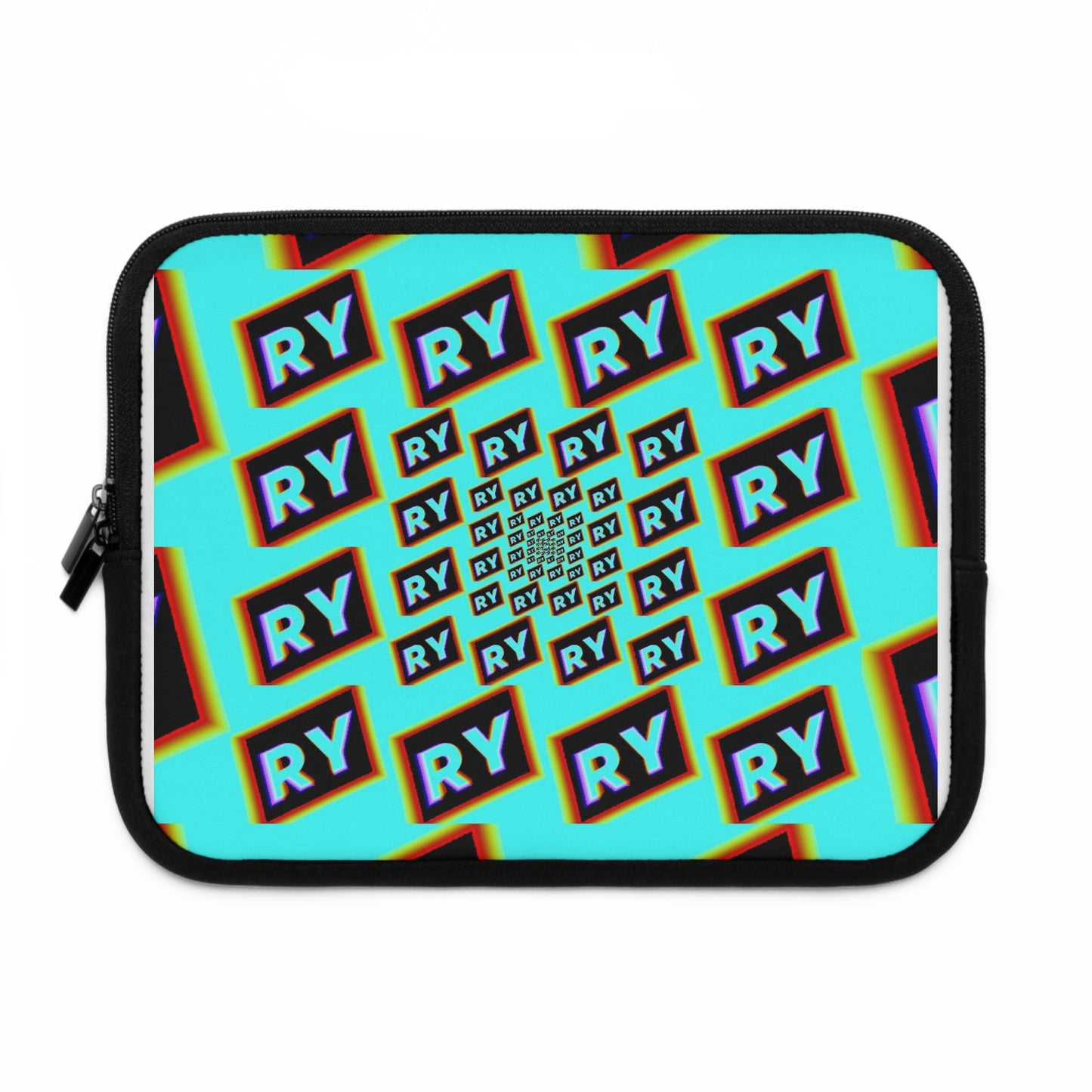 Colorful RY Pattern Laptop Sleeve - Stylish Protection for Your Device