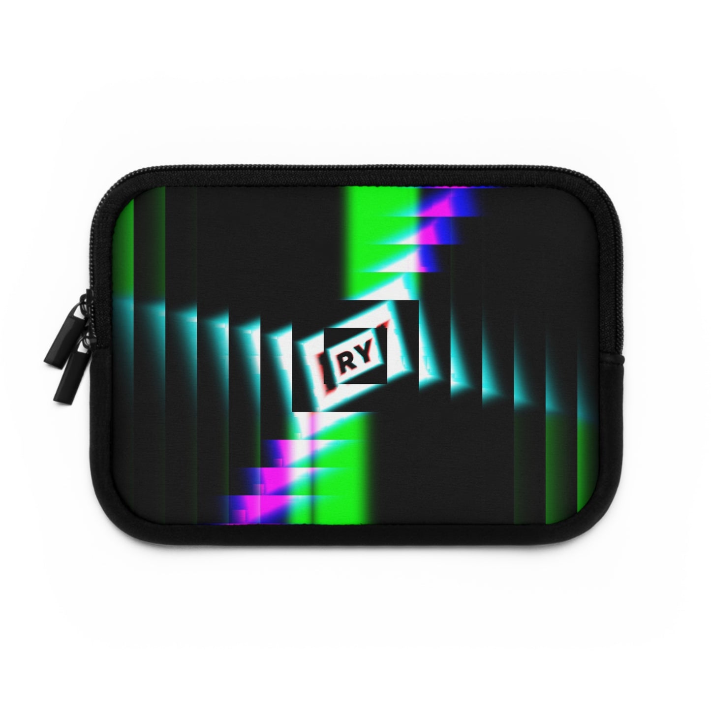 Modern Geometric Laptop Sleeve - Colorful Abstract Design