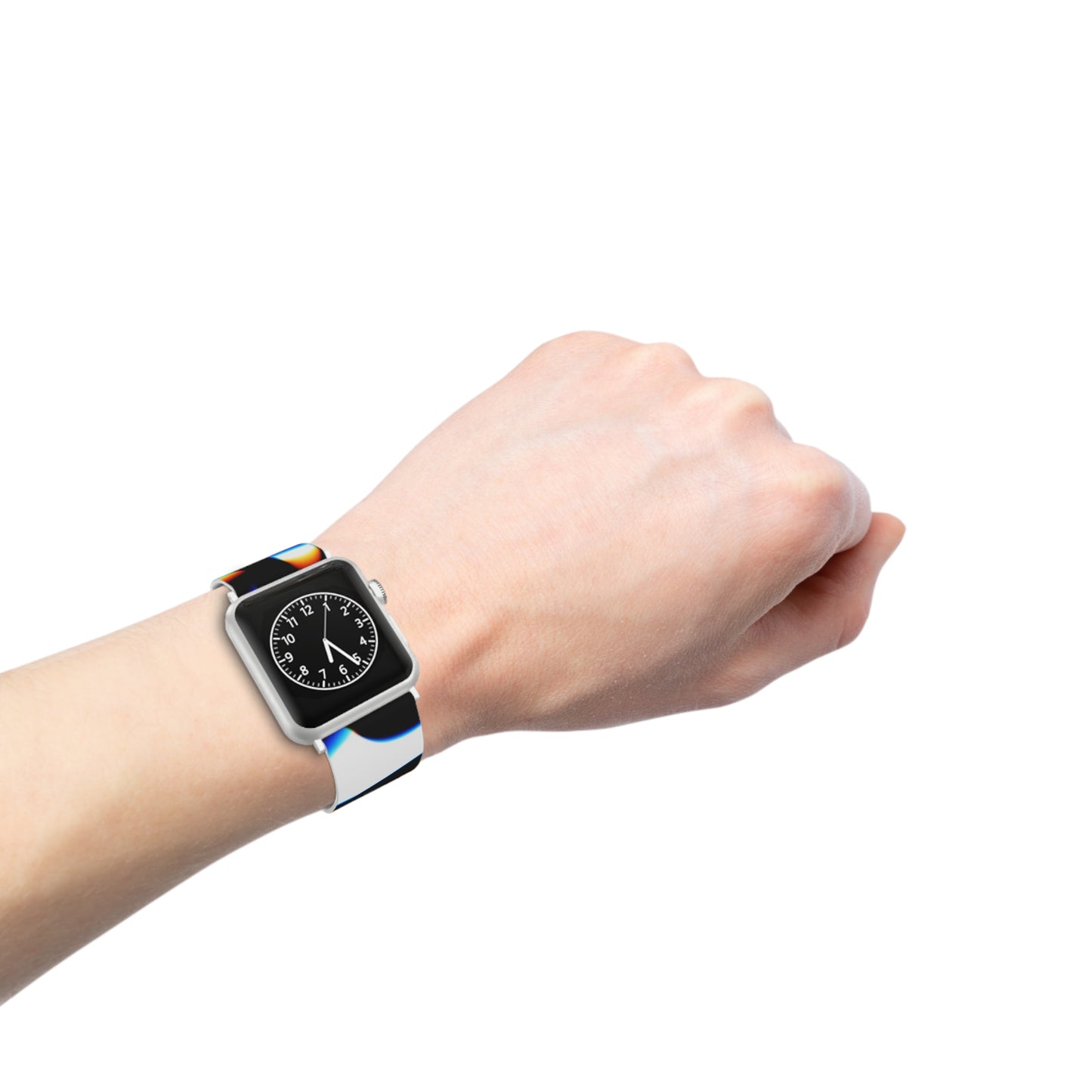 Vibrant Watch Band for Apple Watch - Colorful Abstract Design