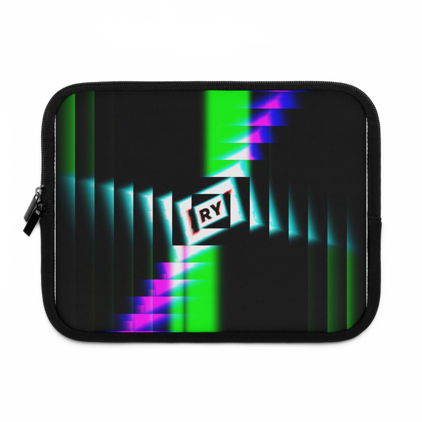 Modern Geometric Laptop Sleeve - Colorful Abstract Design