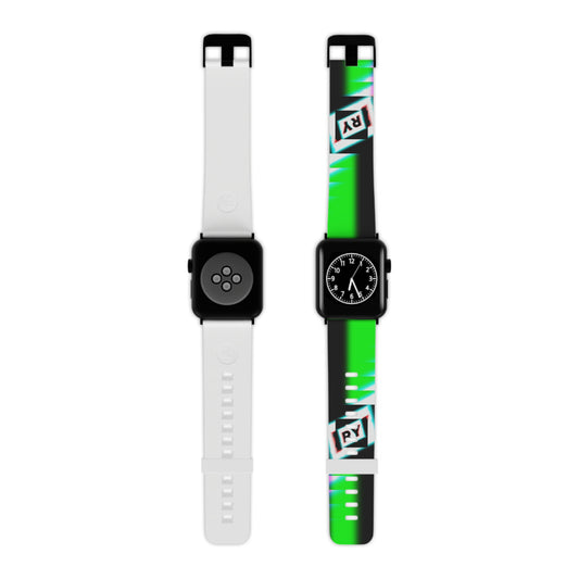 Vibrant Graphic Apple Watch Band - Stylish Accessory for Daily Wear